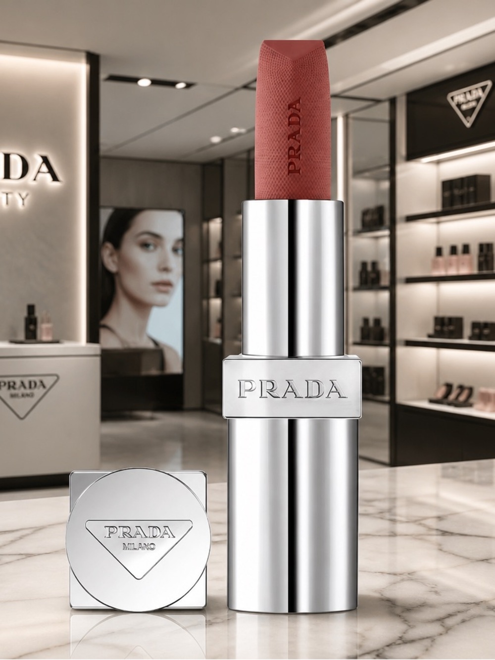 Prada Monochrome Soft Matte SEDONA B 107 ( SOFT MATTE BROWN)